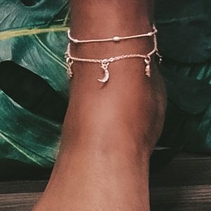 3/$30 My Tribe Anklet Light Rose Gold